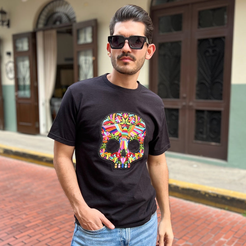 PLAYERA MEDIA CATRINA