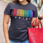 PLAYERA CÓDIGO DE BARRA PRIDE MUJER