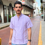 GUAYABERA CHAPAP LILA