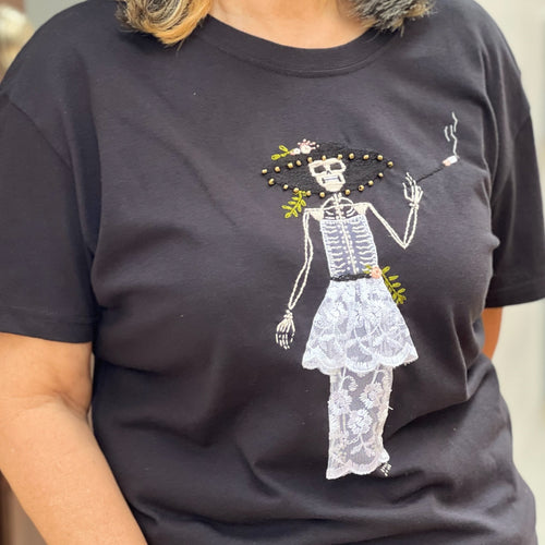 PLAYERA NOVIA CATRINA