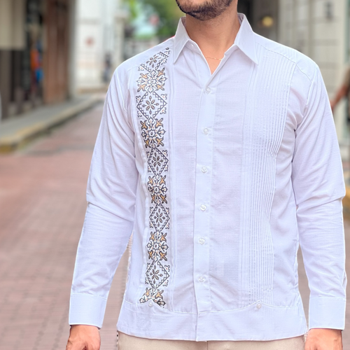 GUAYABERA MOTUL BLANCA