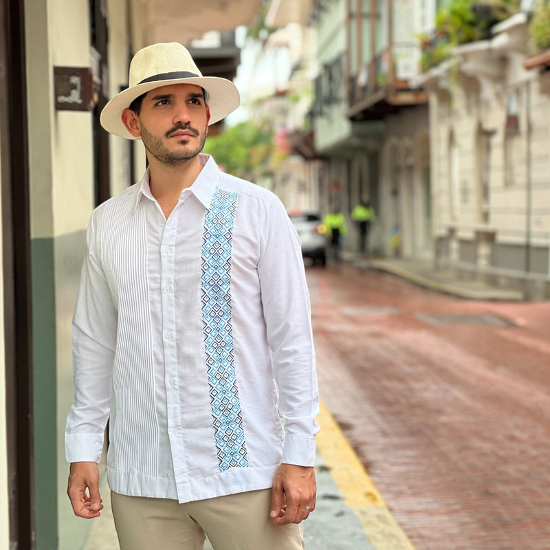 GUAYABERA ROMBOS