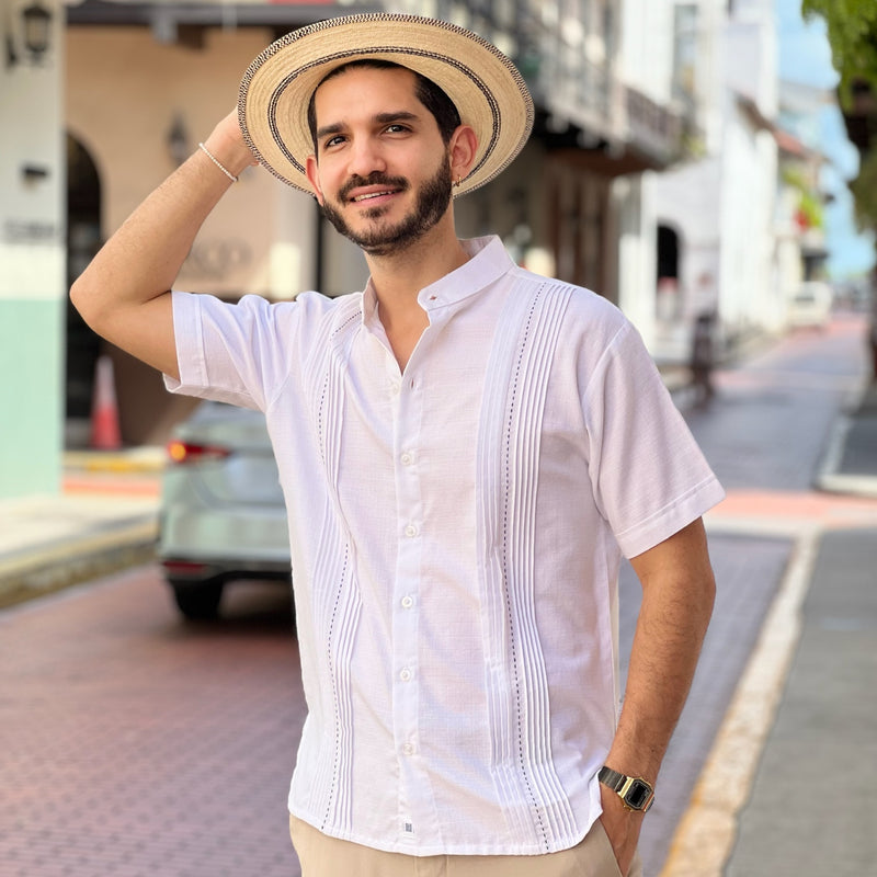 GUAYABERA CHAPAP BLANCA