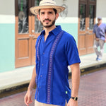 GUAYABERA COIBA AZUL REY