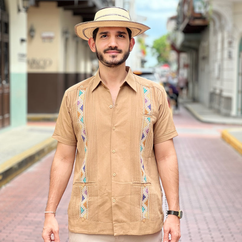 GUAYABERA CAMELLO