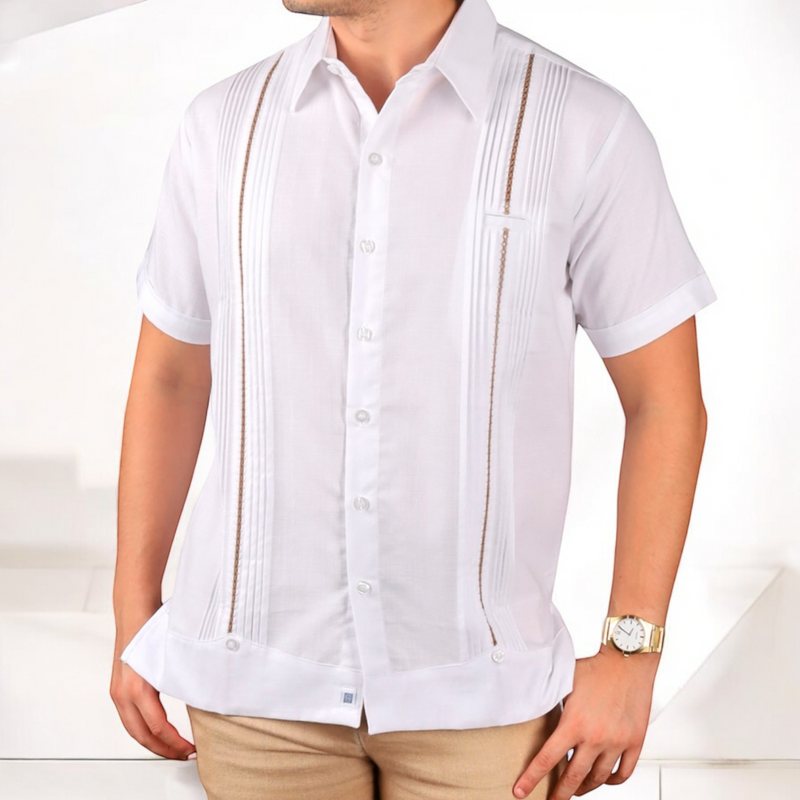 GUAYABERA CELESTUN B.CAFÉ