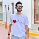 PLAYERA RITMO CORAZÓN