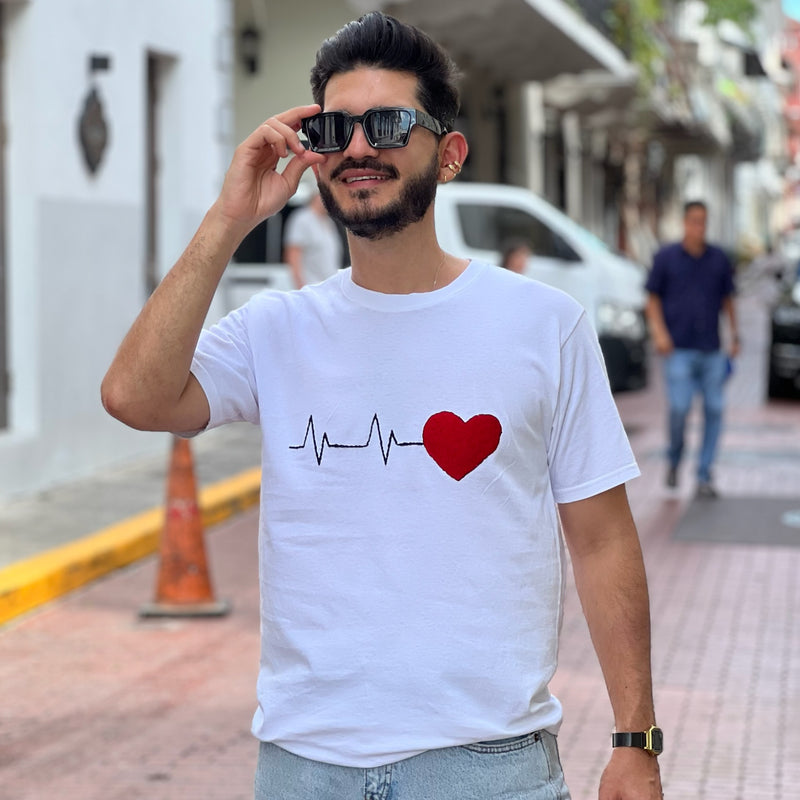 PLAYERA RITMO CORAZÓN