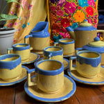 SET DE CAFÉ CERÁMICA ARTESNAL