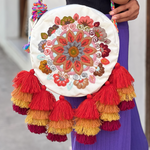 BOLSA MANDALA POM POM