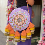 BOLSA MANDALA POM POM