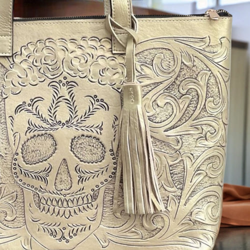 BOLSA CATRINA DORADA