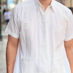 GUAYABERA PRESIDENCIAL CREMA