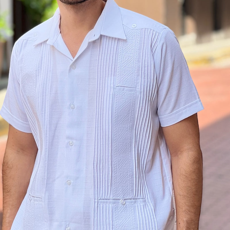 GUAYABERA PRESIDENCIAL BLANCA