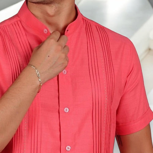 GUAYABERA CHAPAP CORAL