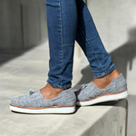 FLATS MOTAS GAMUZA GRIS