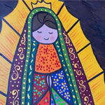 PINTURA VIRGEN DE GUADALUPE EN TEONCO