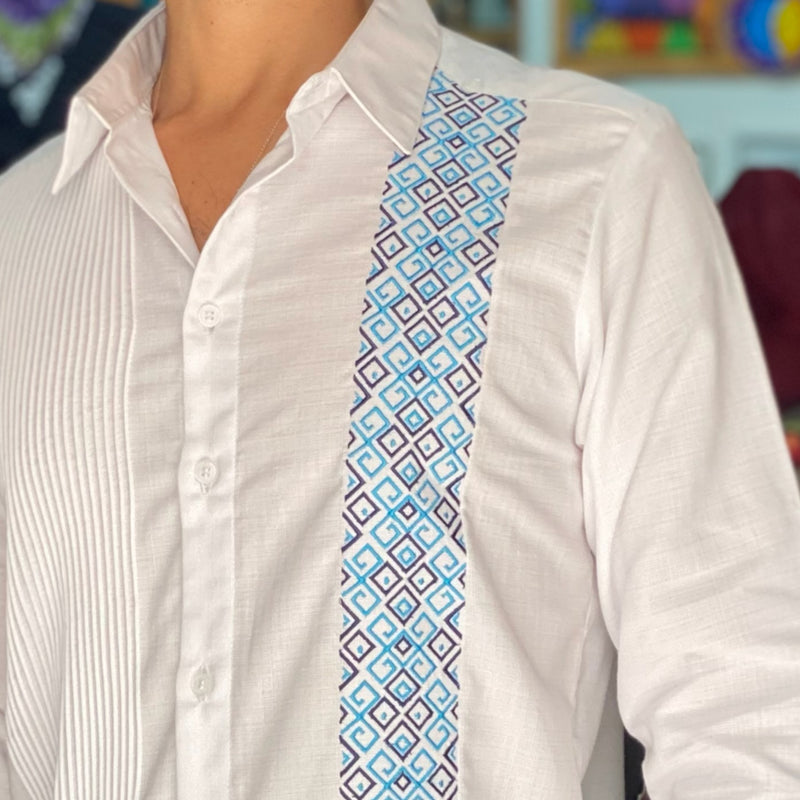 GUAYABERA ROMBOS