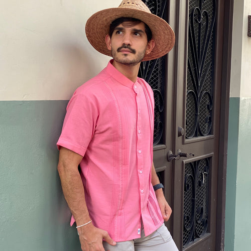 GUAYABERA CHAPAP ROSA