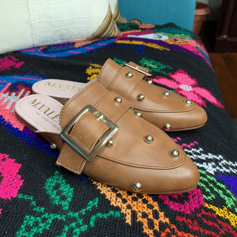 PIPER BROWN MULES