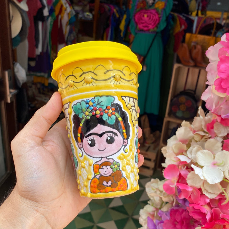 VASO DE TALAVERA FRIDA