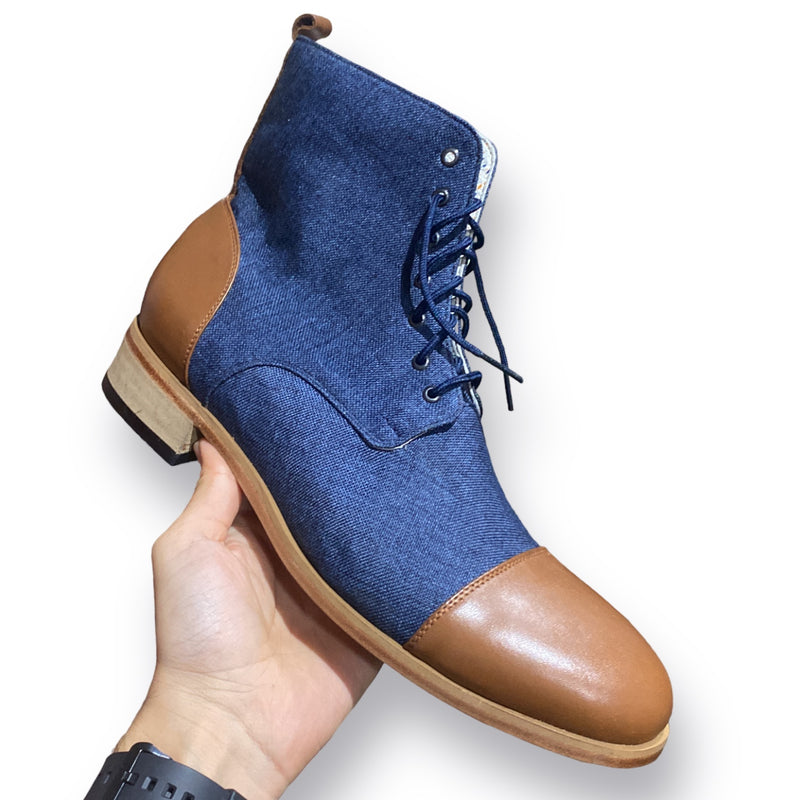 BOTAS BLUE LEATHER