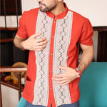 Guayabera Embroidered Front